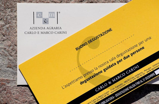 GIFT VOUCHER DEGUSTAZIONE PLUS PER 2 PERSONE