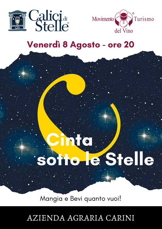 BIGLIETTO SALTAFILA BAMBINO (6-12 ANNI)  - evento "Cinta sotto le stelle" 08/08/2024 ore 20