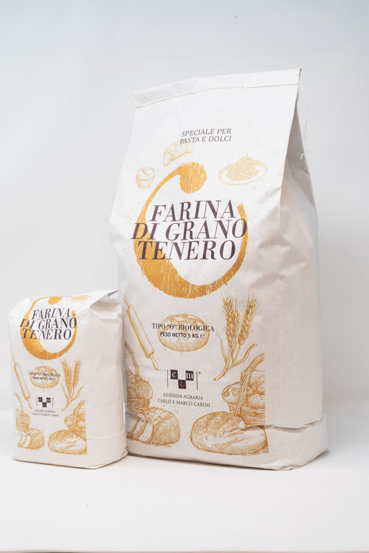 FARINA DI GRANO TENERO TIPO "0" - Biologica