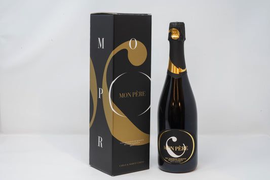 MON PÈRE - D.O.C. Trasimeno, Spumante Metodo Classico, biologico, Blanc de blancs - Brut Nature
