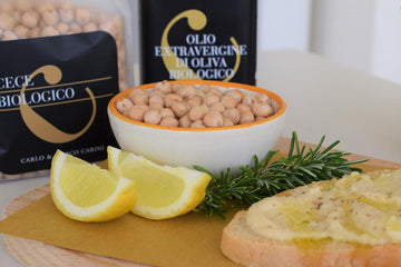 CREMA DI CECI BIANCHI BIO ALL'OLIO EXTRAVERGINE DI OLIVA "Colle delle Macine"